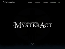 Tablet Screenshot of mysteract.com